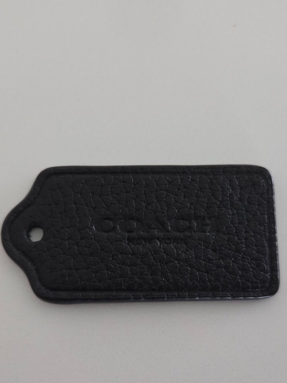 COACH Leather Fob